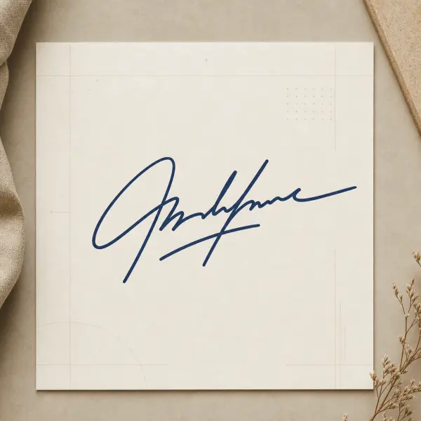 Keep signatures ready for design files and email graphics