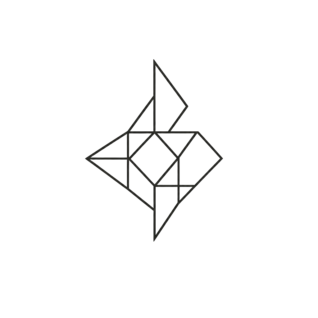 Abstract black line symbol isolated on transparency.
