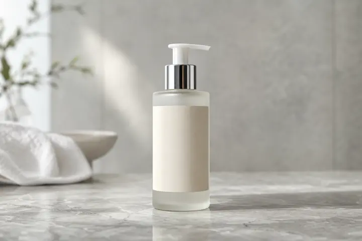 Reflective or pale product in its source photo