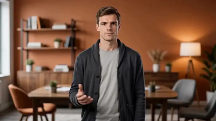 Video subject comparison against a context-matched replacement scene