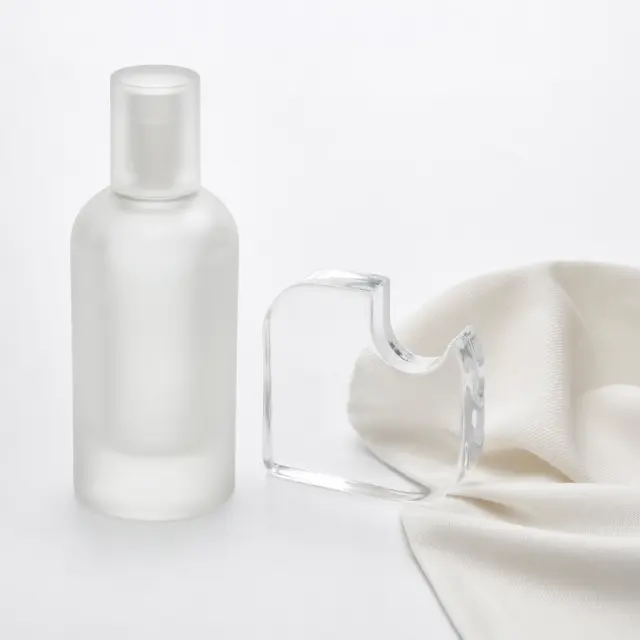 Frosted glass, translucent material, and pale fabric reviewed against pure white.